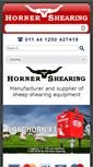 Mobile Screenshot of hornershearing.com